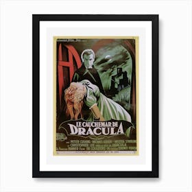 The Horror Of Dracula Art Print