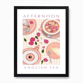 Afternoon English Tea Art Print