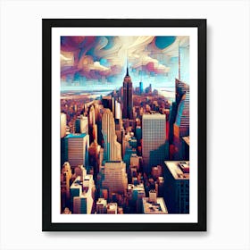 New York City 4 Art Print