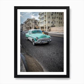 Driving The Malecon Art Print