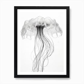 Portuguese Man Of War Jellyfish 6 Art Print