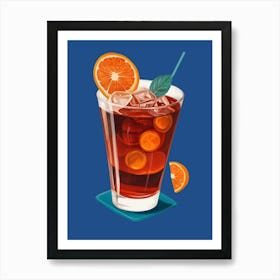 Lemon Tea Art Print