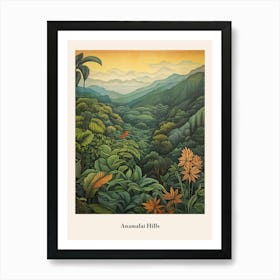 Anamalai Hills Art Print