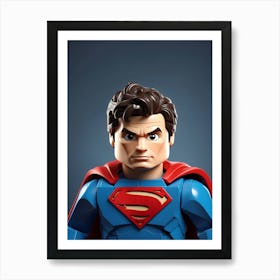 Superman Art Print