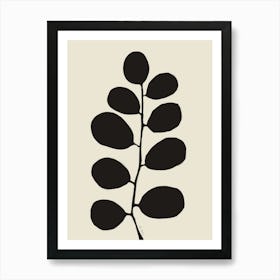 Twigs And Leaves Art Print