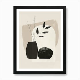 Kiruna Stone Park Bauhaus Minimalist Art Print