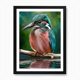Kingfisher 6 Art Print