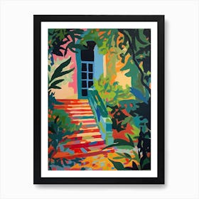 Dumbarton Oaks Gardens Usa Painting 2 Art Print