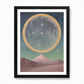 Ring Of Gold Art Print