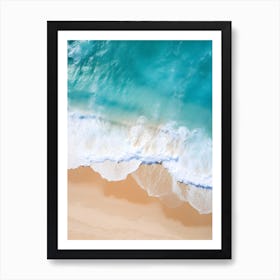 Beach Waves 1 Art Print