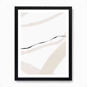 Minimal Space 01 Art Print