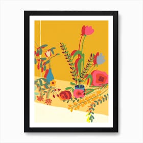 Floral Composition Art Print