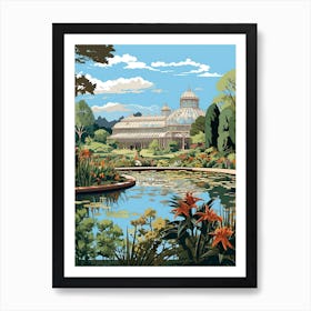 The Royal Botanic Garden Cranbourne Australia Illustration 1 Art Print