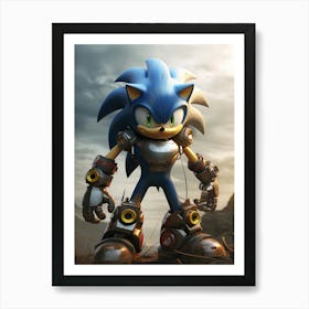 Sonic The Hedgehog 17 Art Print