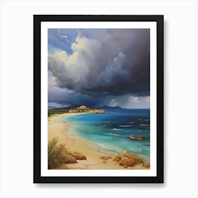 Stormy Seas.3 Art Print