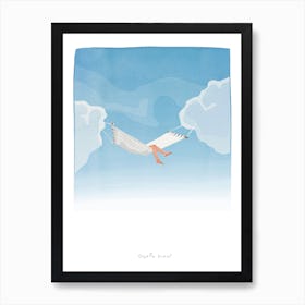 Sleeping In The Clouds Art Print