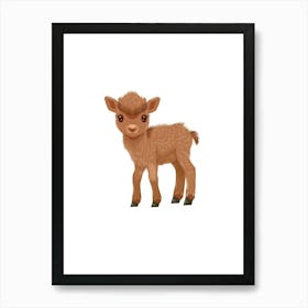 Baby Goat Art Print