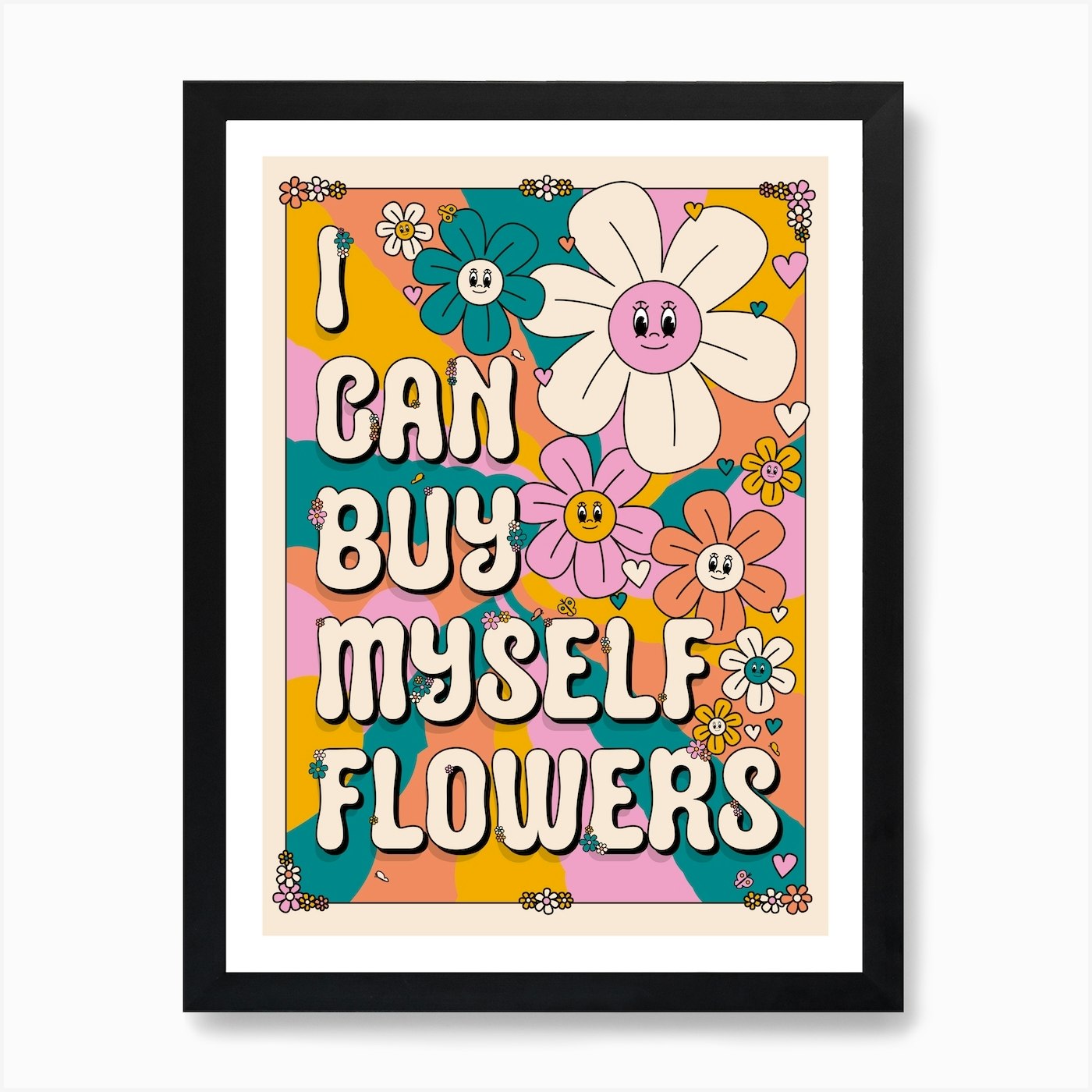 Miley Cyrus FLOWERS Poster. Flowers Wall Art. 