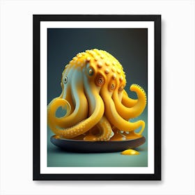 Octopus 6 Art Print