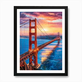 Golden Gate Bridge Art Print