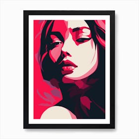 Portrait Of A Woman 68 Art Print