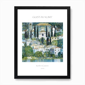 Kirche In Cassone By Gustav Klimt (1913) Art Print