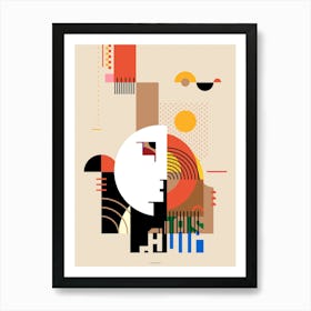 BAUHAUS | ICON W Art Print