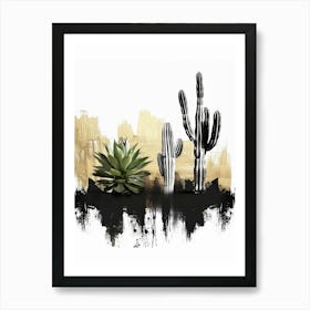 Cactus Canvas Print 5 Art Print