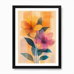 Flowers In A Vase 66 Art Print