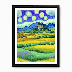 Starry Night 12 Art Print