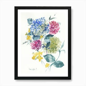 Flower Series06 Art Print