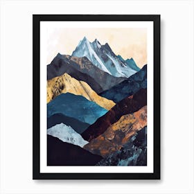 Mountains Ii Art Print