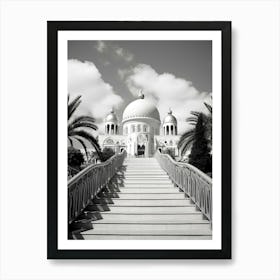 Haifa, Israel, Photography In Black And White 1 Art Print