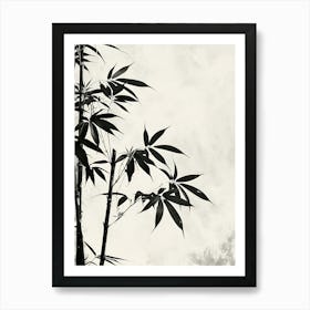 Bamboo Tree Art Print