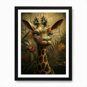 Tropical Animal Vegetal 2 Art Print
