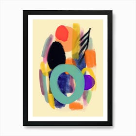 Luminosity Abstract 27 Art Print