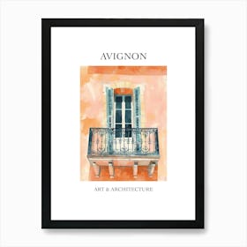Avignon Travel And Architecture Poster 4 Art Print