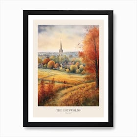 The Cotswolds England 1 Uk Trail Poster Art Print