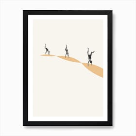 Follow My Lead Art Print