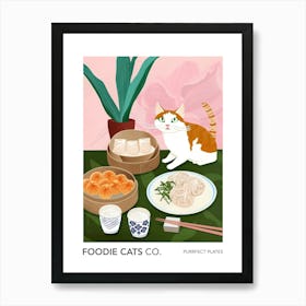 Foodie Cats Co Cat And Dim Sum 2 Affiche