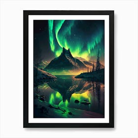 Aurora Borealis 12 Art Print