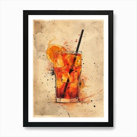 Iced Tea 37 Art Print