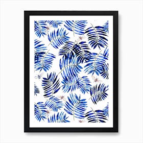 Jungle Leaves Art Print