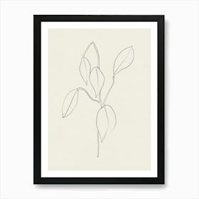 Vie Simple No 28 Art Print