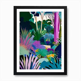 The Royal Botanic Garden, Cranbourne, Australia Abstract Still Life Art Print