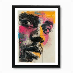 'The Face Of A Man' Art Print