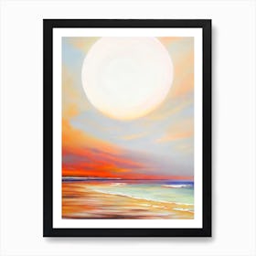 Nusa Dua Beach, Bali, Indonesia Neutral 1 Art Print