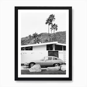 Palm Springs Ride II Art Print