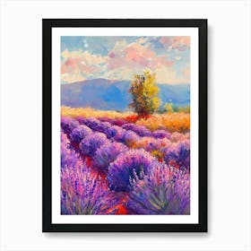 Lavender Field Poster