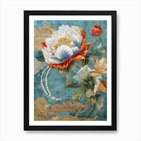 Chinese Peony 9 Art Print